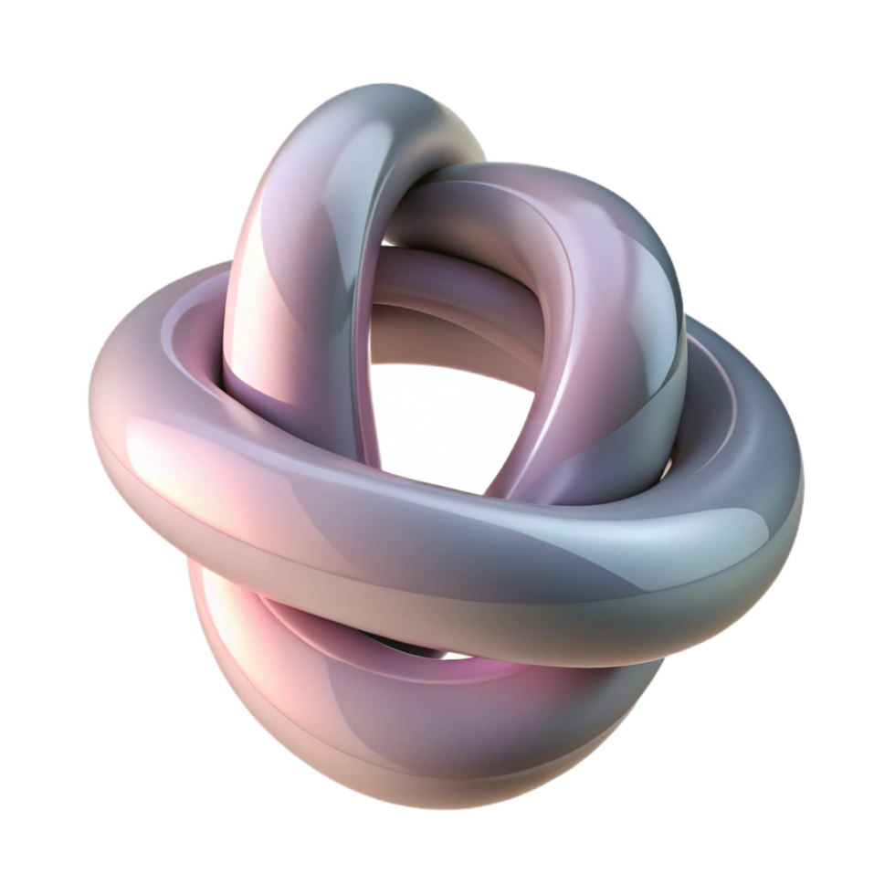 splendid signature Intertwined ribbons of smoky grey and pastel pink, illuminated by a soft, diffused light, in a minimalist, ethereal style png