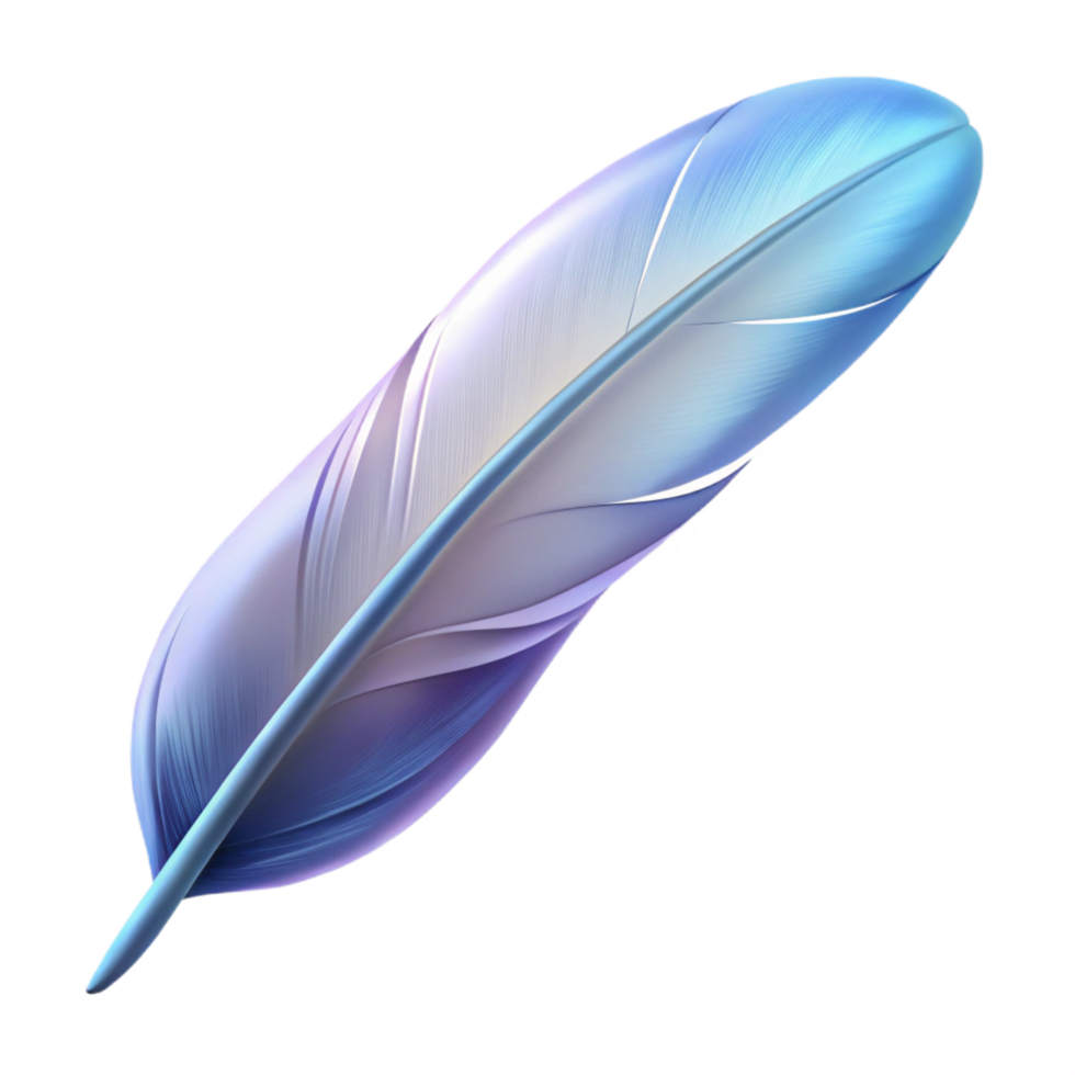 extraordinary harmonious retro A single feather floating in the air, delicate and ethereal, soft lighting, original png