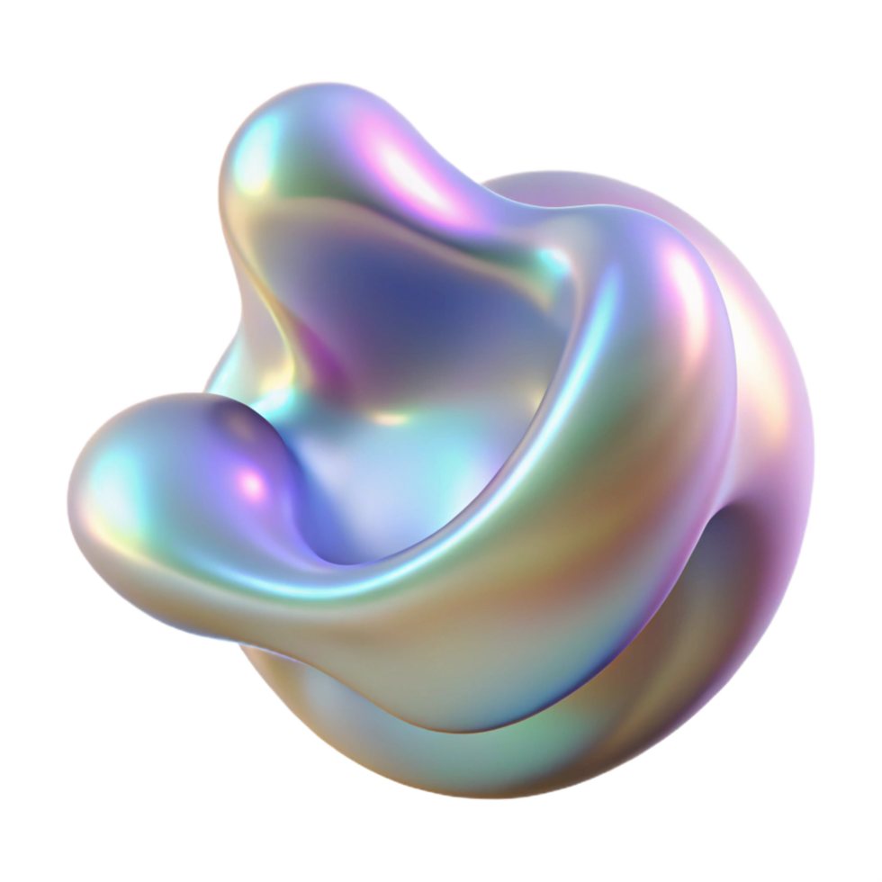 striking notable A fluid, amorphous shape, shifting and morphing, with a pearlescent sheen, in a surreal, dreamlike style, under a soft, diffused light png