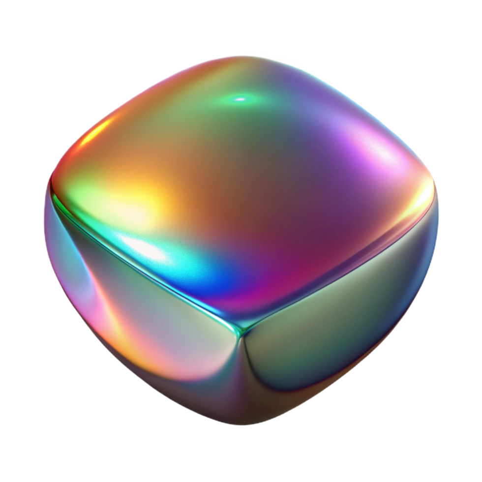 magnificent tropical A shimmering, holographic surface, reflecting a spectrum of colors, with a futuristic, technological aesthetic 4K png