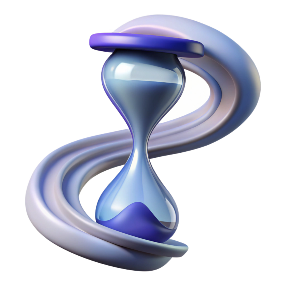 extraordinary harmonious renaissance An abstract representation of time, visualized as a flowing river of light and shadow perfect clarity png
