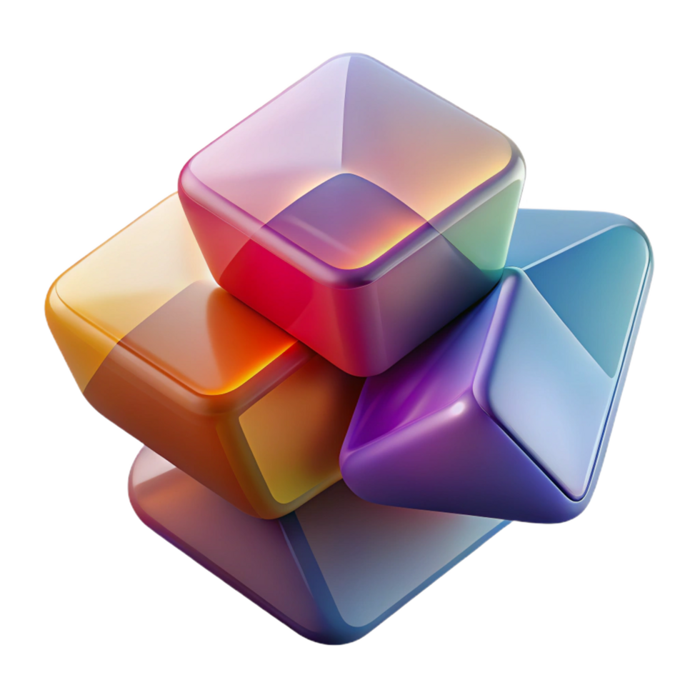 bold enchanting A series of overlapping translucent planes, each with a different color and texture, creating a sense of depth and complexity. Minimalist style, subtle color palette 8K png