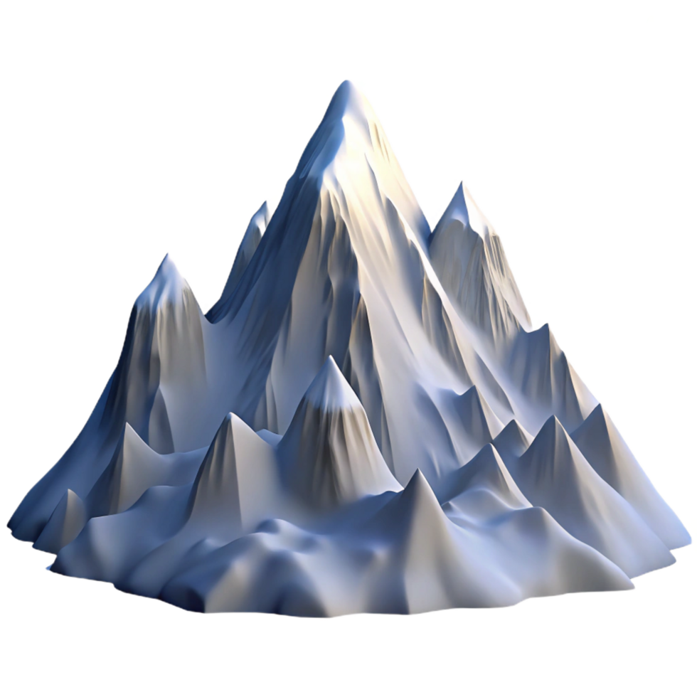 vibrant ethereal bohemian A majestic mountain range covered in snow, dramatic lighting, landscape photography style exclusive png