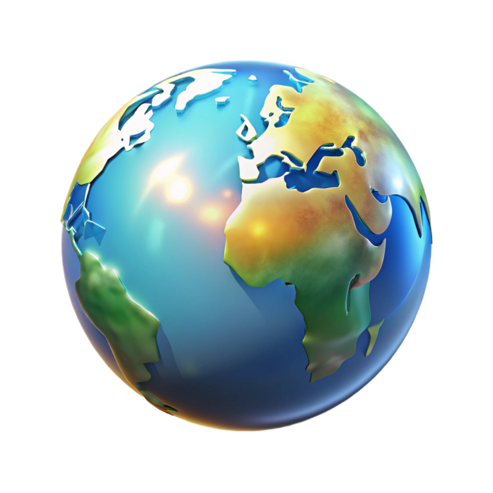 spectacular minimalist A holographic projection of the Earth rotating slowly, continents and oceans clearly visible, lit by simulated sunlight ultra HD png