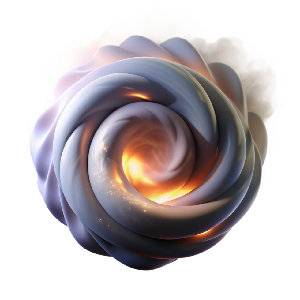 signature nordic A swirling vortex of smoke and dust, illuminated by a single, intense light source, creating dramatic shadows and highlights detailed png