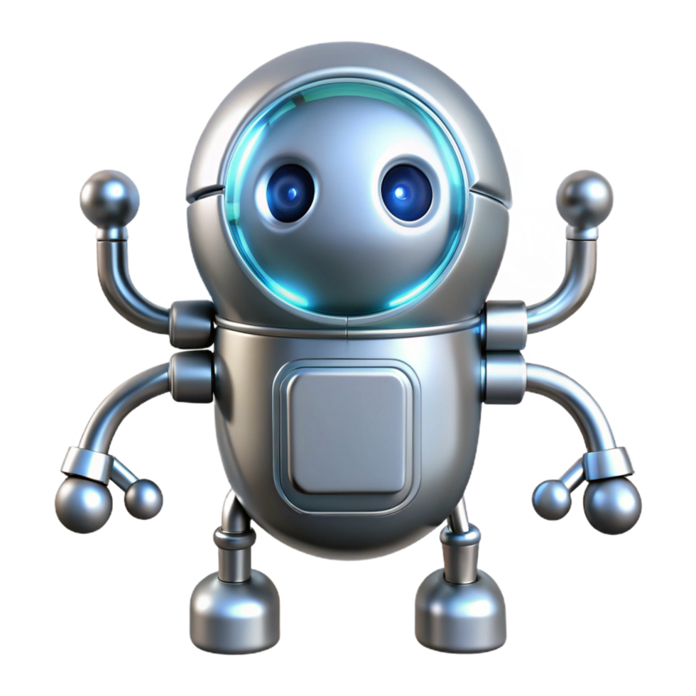 radiant memorable A single, sleek silver nanobot with intricate glowing circuitry, viewed under an electron microscope, with dramatic chiaroscuro lighting png