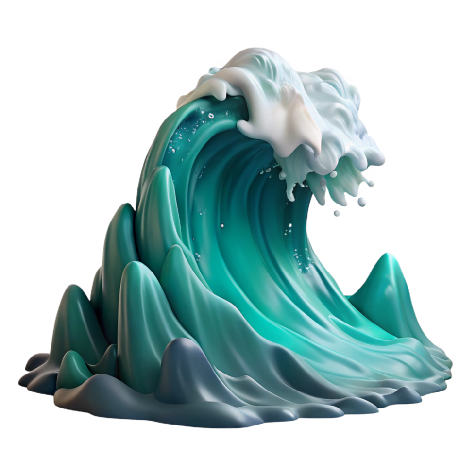 dramatic romantic modern A roaring ocean wave crashing against a cliff, dramatic lighting, realistic style, dynamic movement, 4K png