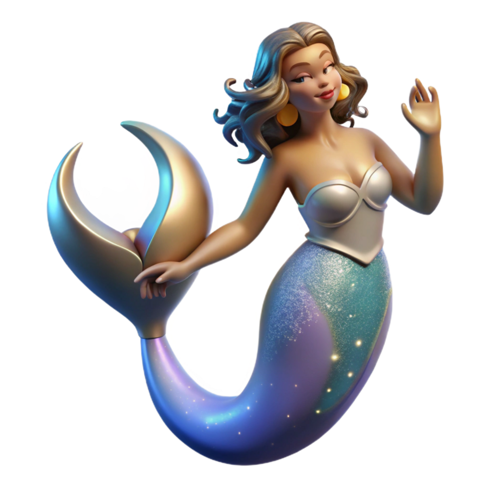 passionate picturesque A beautiful siren luring sailors with her enchanting song, moonlight illuminating her form, pre Raphaelite style handcrafted png