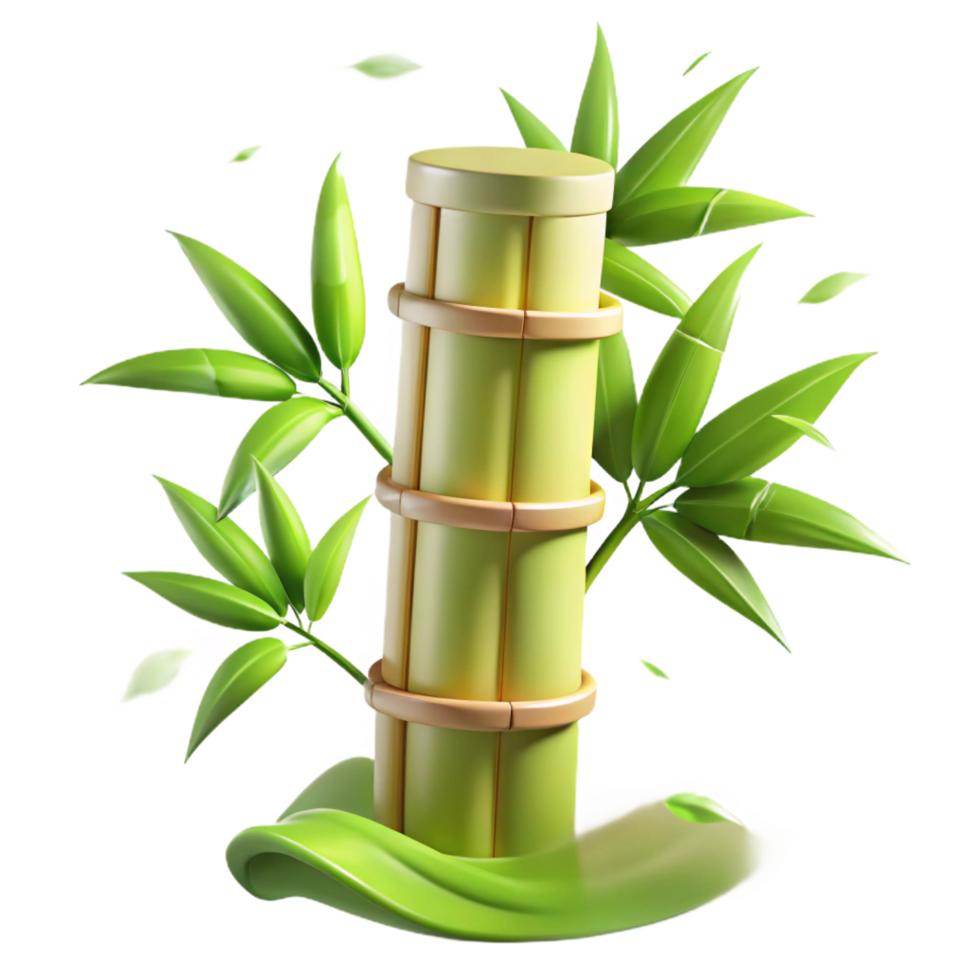 alluring victorian Bamboo skyscraper swaying in the wind, soft green light filtering through the leaves, sustainable architecture style fine detail png