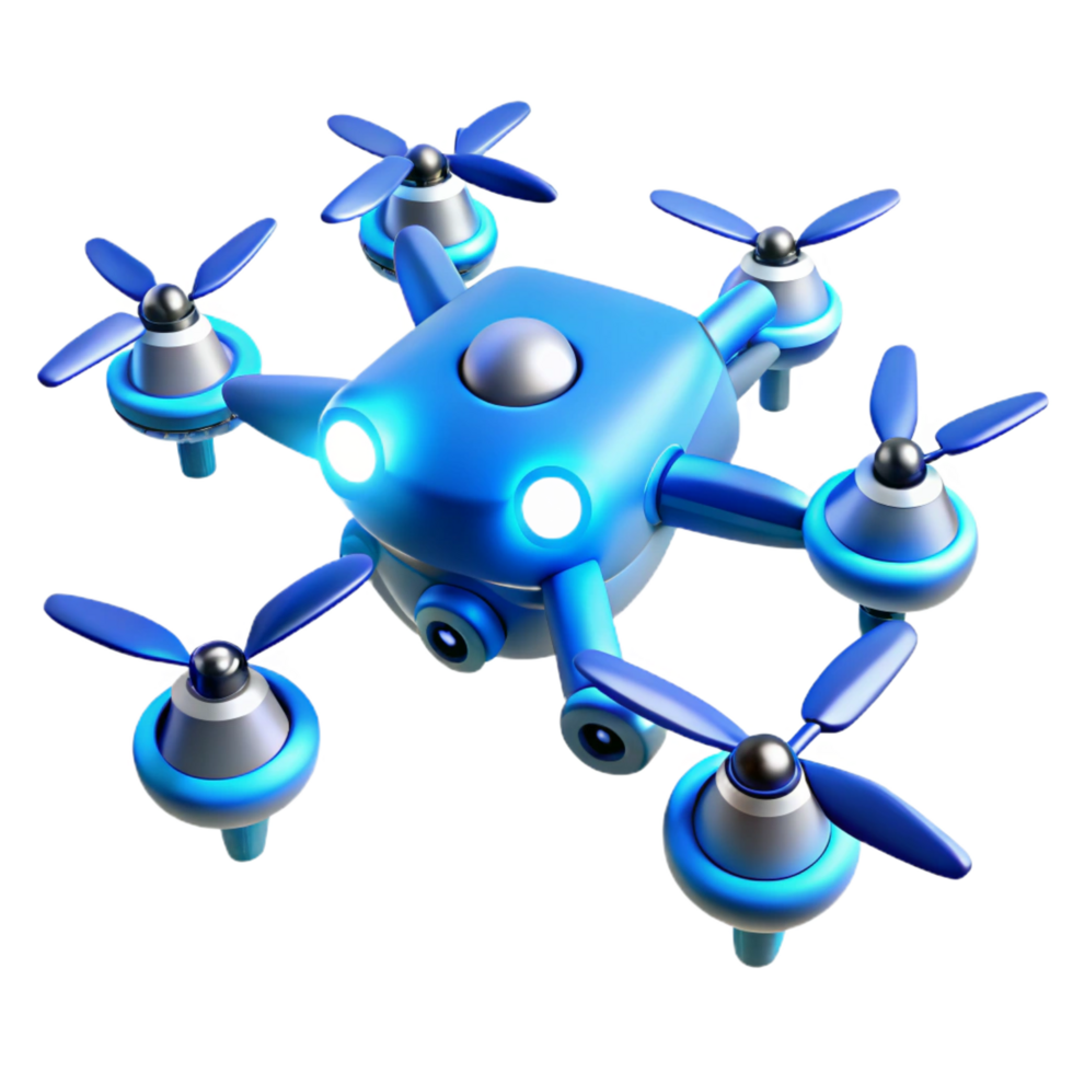 sumptuous bold nordic A group of drones flying in formation, glowing blue lights, twilight sky, photorealistic style 8K png