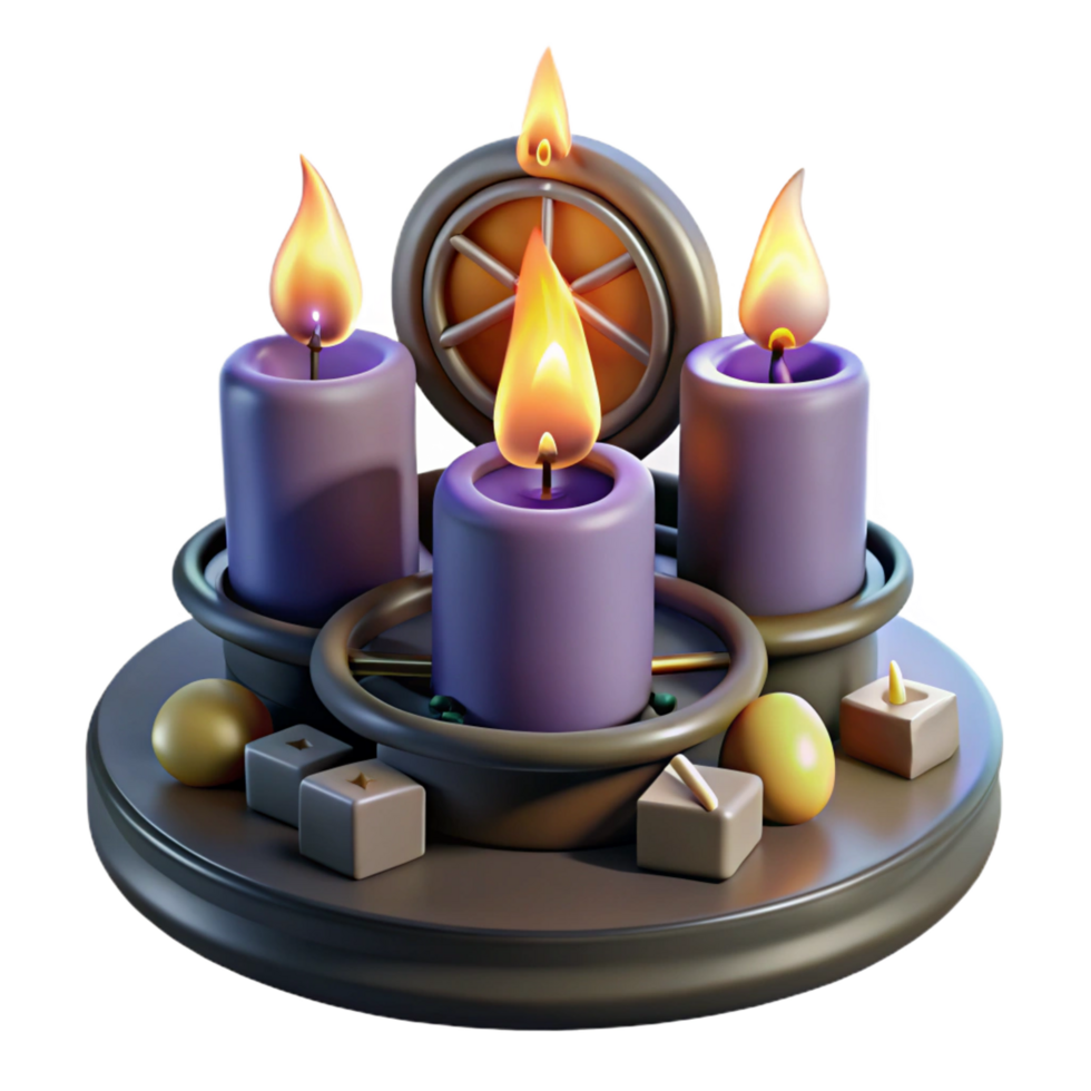 dazzling coveted A mysterious oracle reading ancient runes, candlelight, gothic art style png
