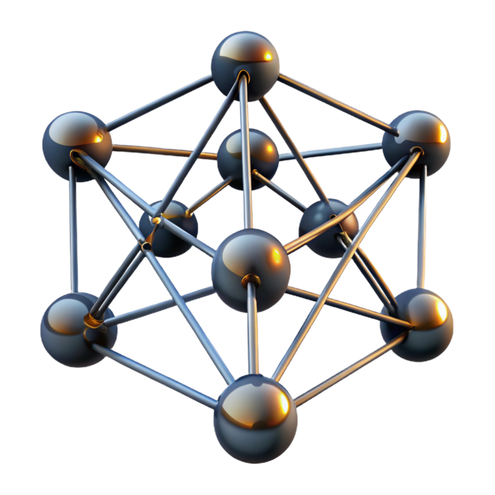 enchanting whimsical abstract A network of interconnected nodes, glowing lines of data flow, dark, moody lighting, abstract style artisan png