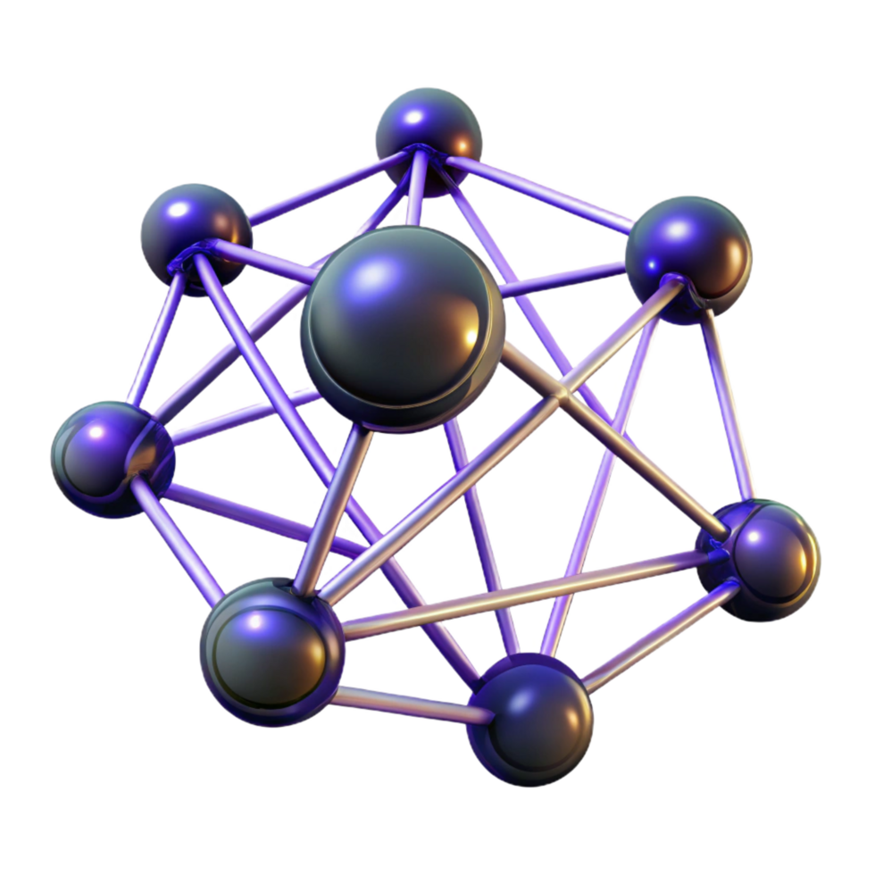 immaculate dynamic surreal A stylized representation of the internet, a vast network of interconnected nodes, glowing lines, dark and mysterious lighting, abstract digital art studio quality png