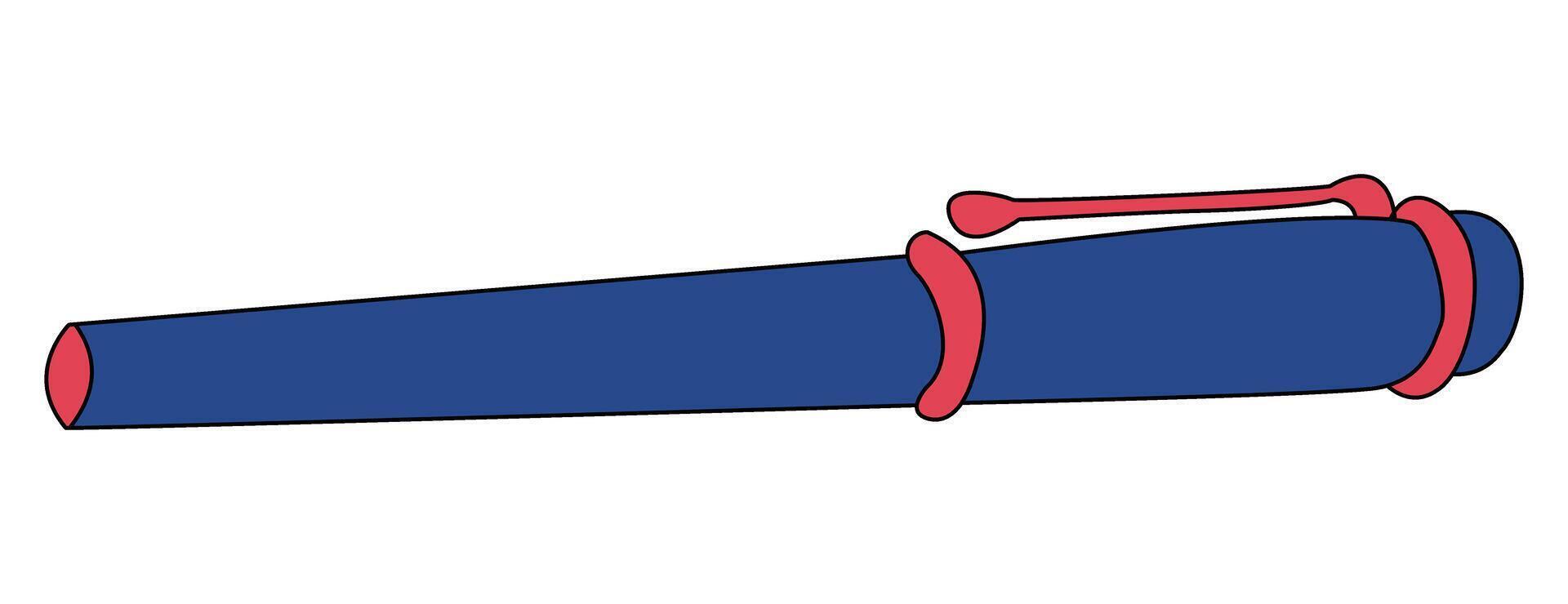 An pen cartoon vector