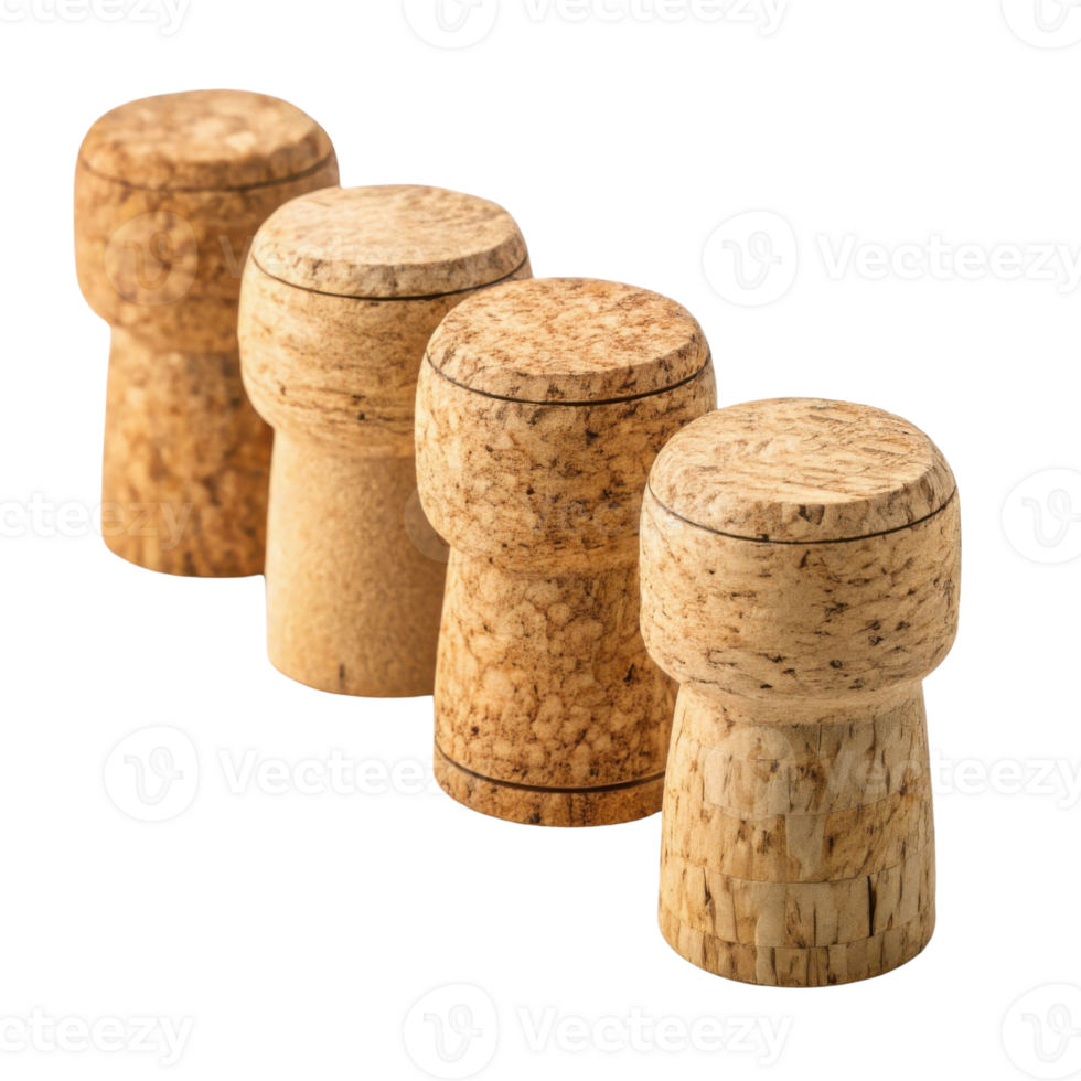 Cork bottle stoppers are essential for preserving champagne and wine, ensuring freshness and flavor in every bottle png