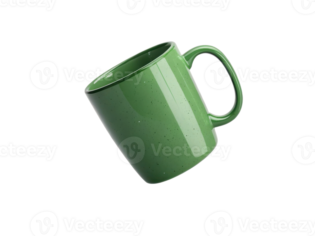 vibrant green mug mockup showcases unique design perfect for creative presentations and branding png