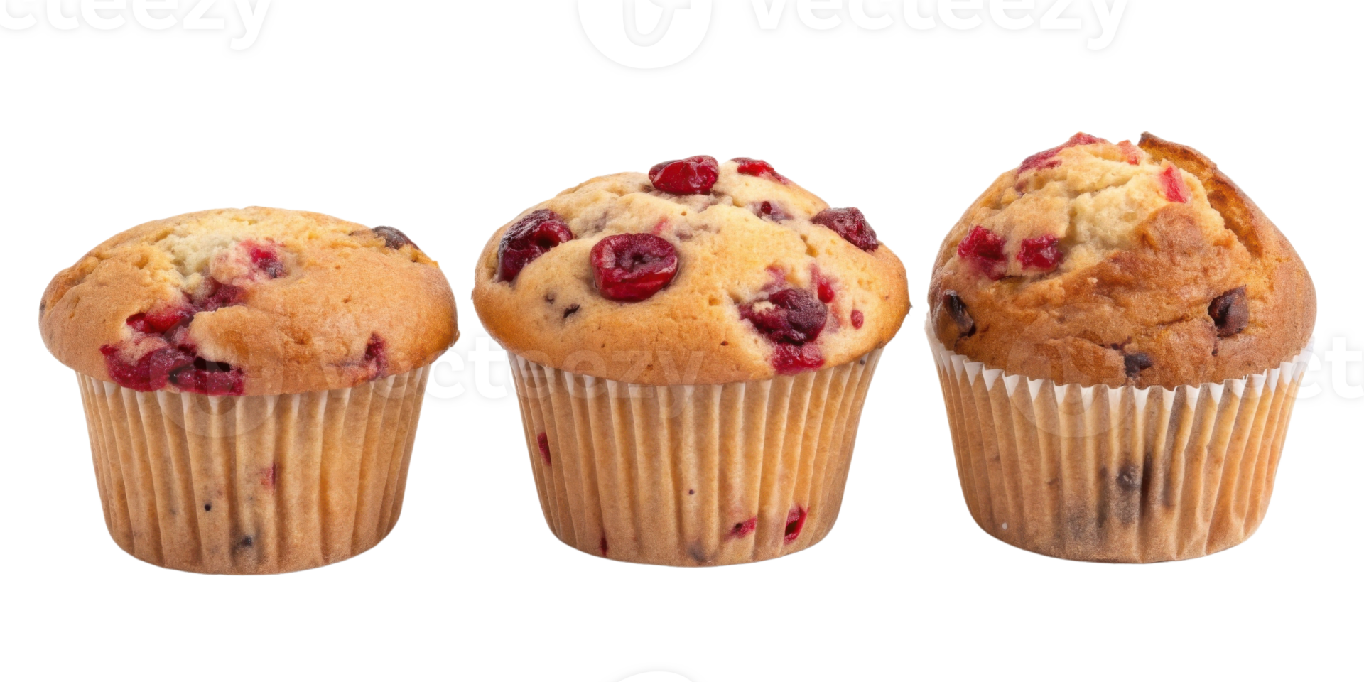 Delicious muffins with cranberries and chocolate chips are perfect for any occasion. Enjoy their soft texture and delightful flavors png