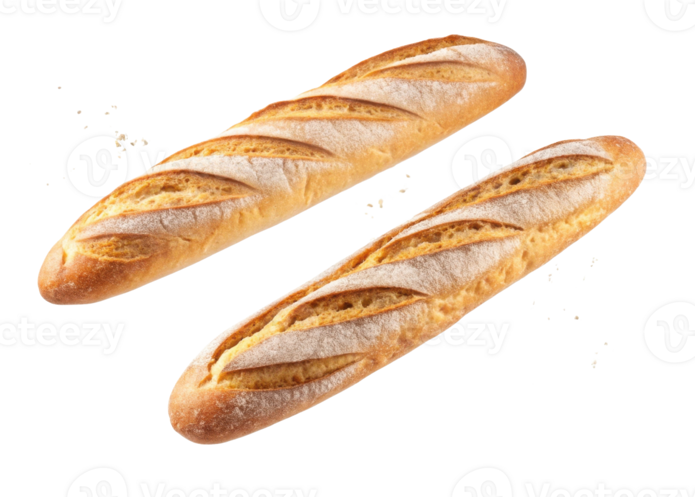 Freshly baked sourdough bread loaves with golden crust and beautiful scoring, perfect for sandwiches or enjoying with butter png