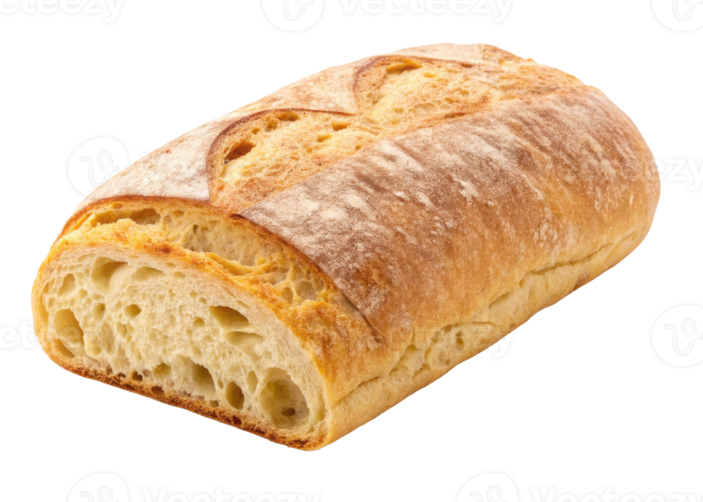 Freshly baked sourdough bread with crispy crust and soft airy interior is perfect for sandwiches or to enjoy with butter png