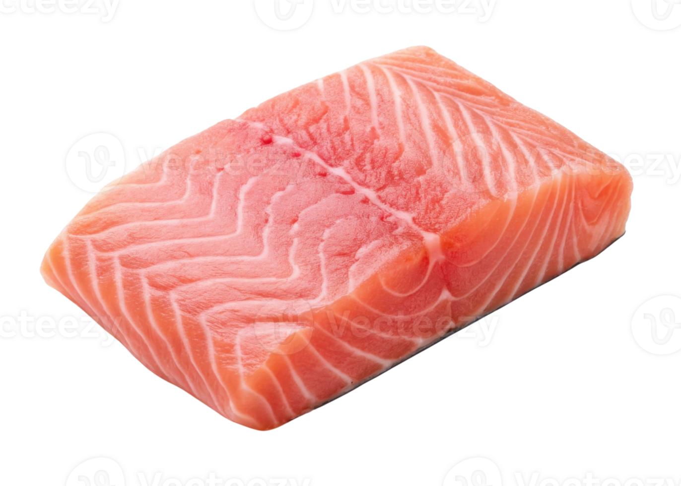 Fresh salmon fillet with vibrant pink color and natural texture perfect for cooking or healthy meals with rich omega nutrients png