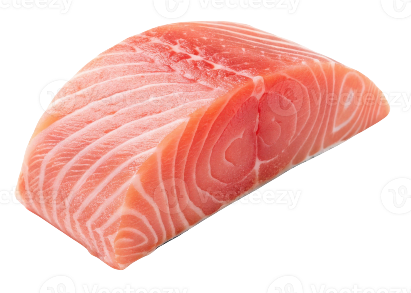 Fresh salmon fillet with vibrant pink color and smooth texture perfect for healthy cooking and delicious meals png