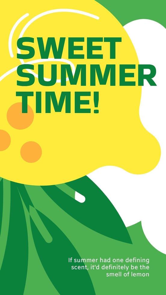 Summer Party Instagram Story template