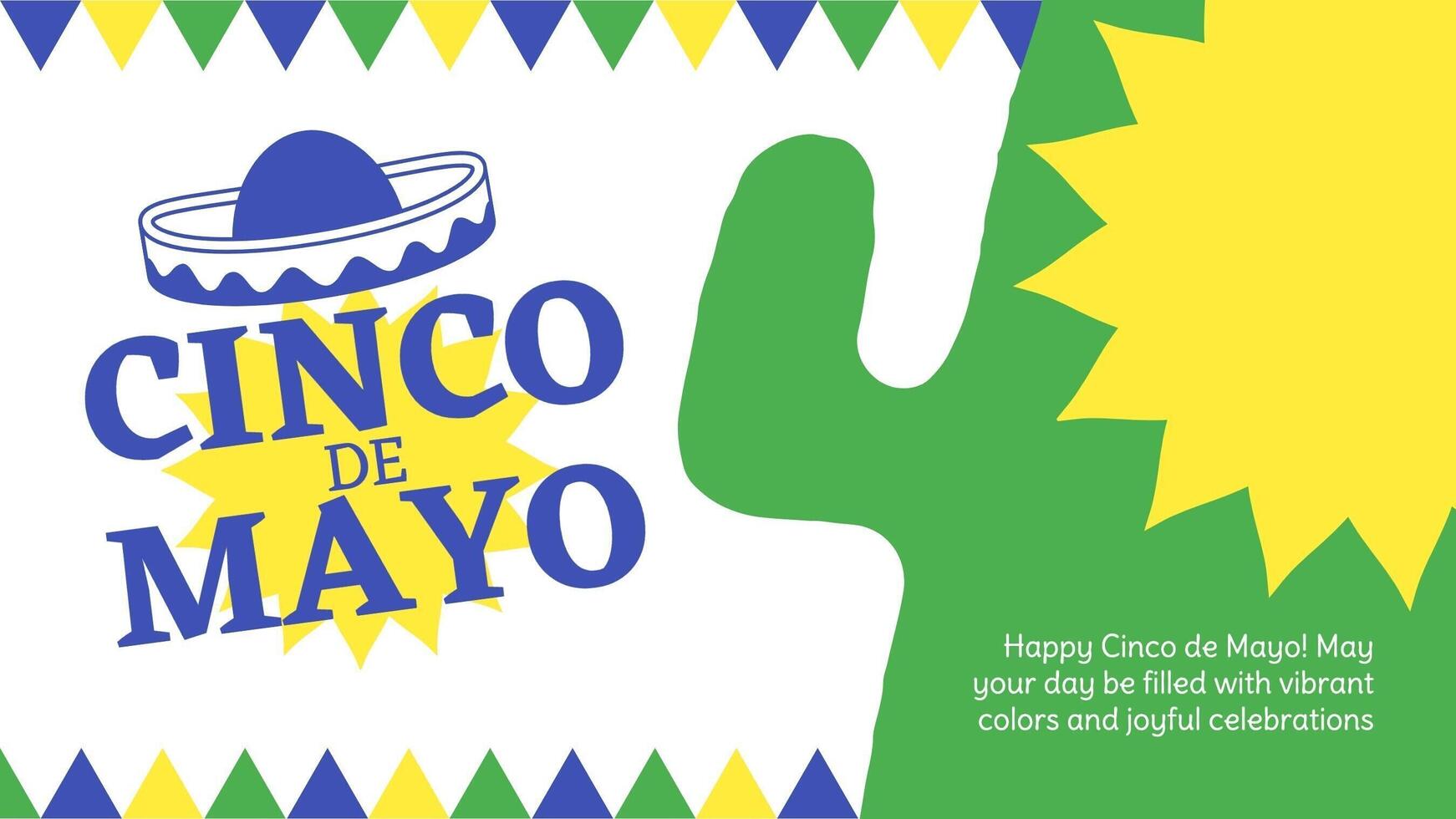 Celebrate Cinco De Mayo Festival Twitter Post template