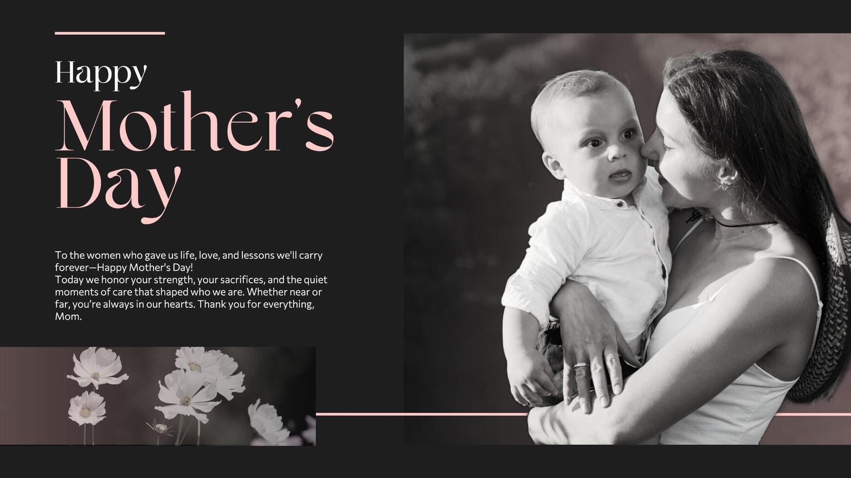 Happy Mother's Day Social Media Post template