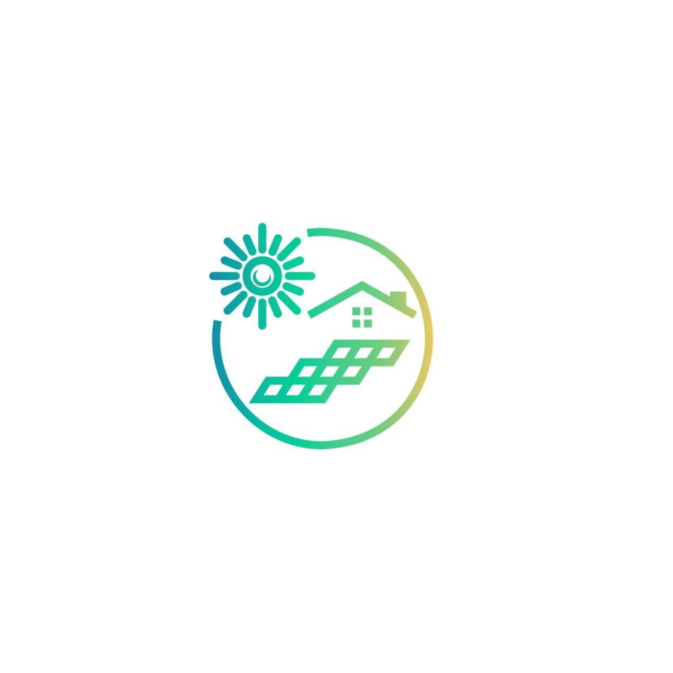 A logo for a solar company png