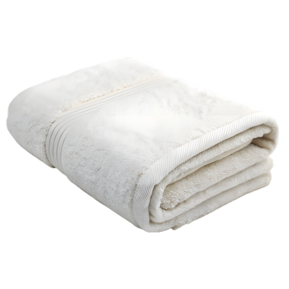 folded- towel on transparent background png
