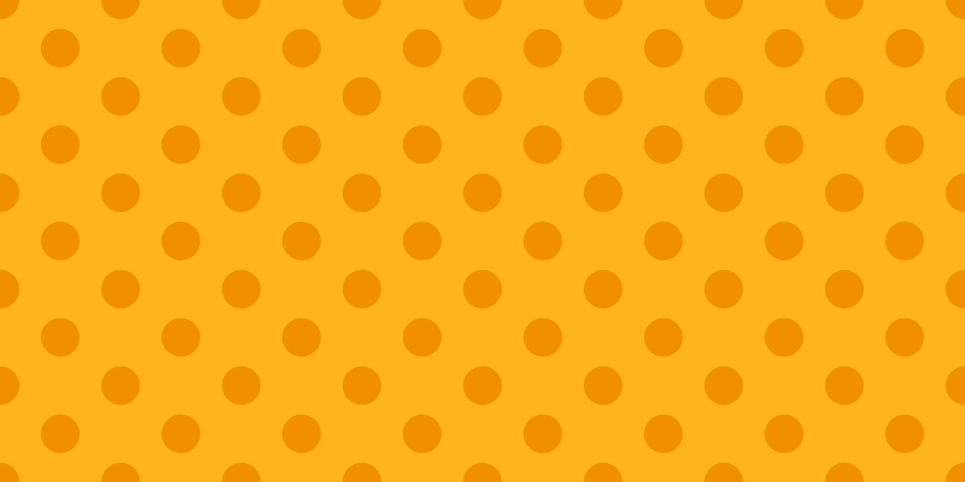 Seamless yellow polka dot pattern with warm autumn tones. Perfect for seasonal designs, gift wrapping, textiles, ads, wallpapers, and backgrounds. Fall cozy designs. Harvest season. Thanksgiving Day. vector