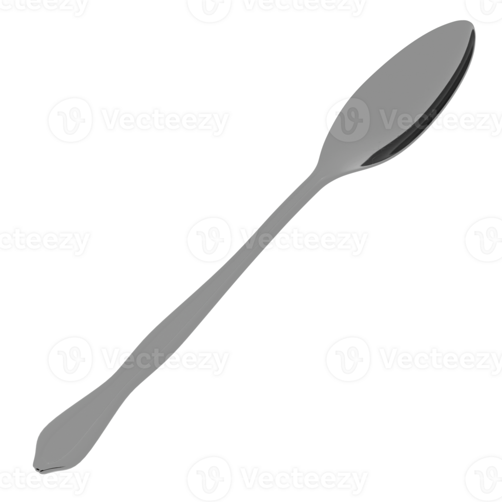 Render dining tablespoon cutlery utensil with transparent background png