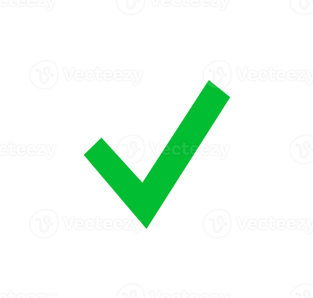 check mark green check mark icon on transparent background png