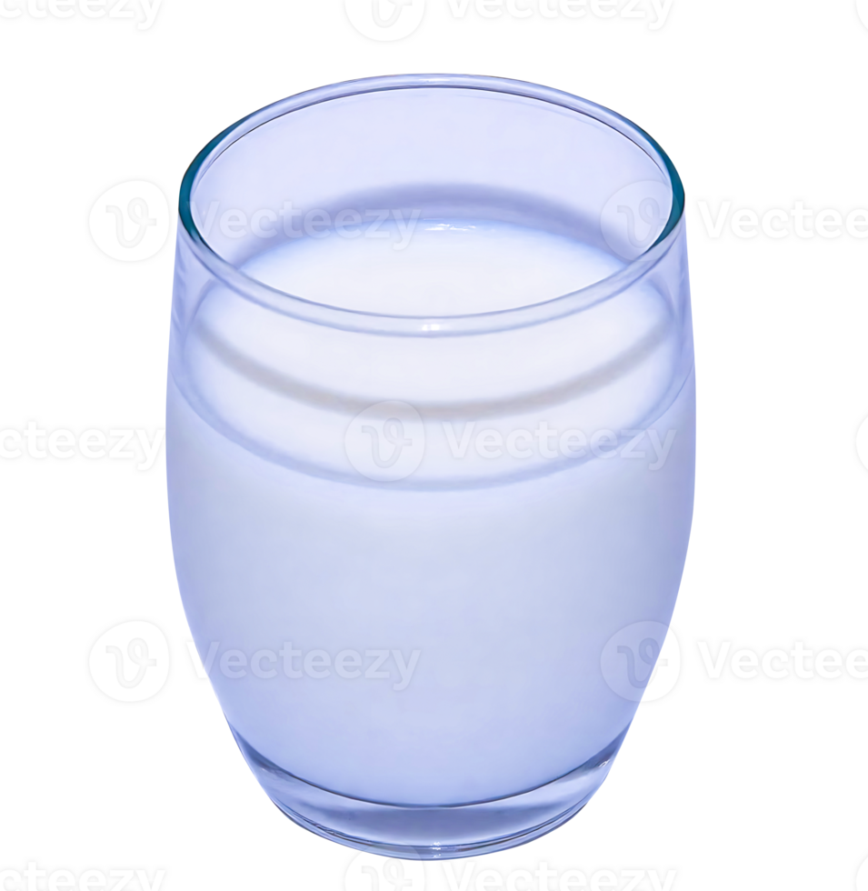 A glass of milk for drinking healthy food decoration on a table setup png