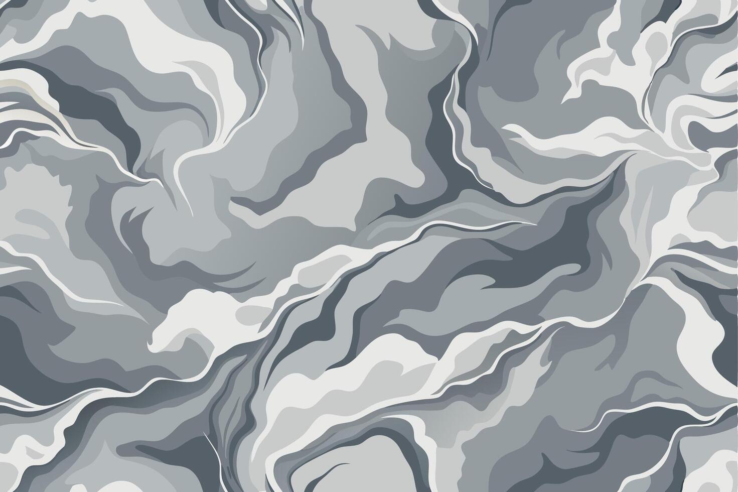 Seamless marble pattern in gray. illustration for background, wallpaper, packaging and digital design. vector