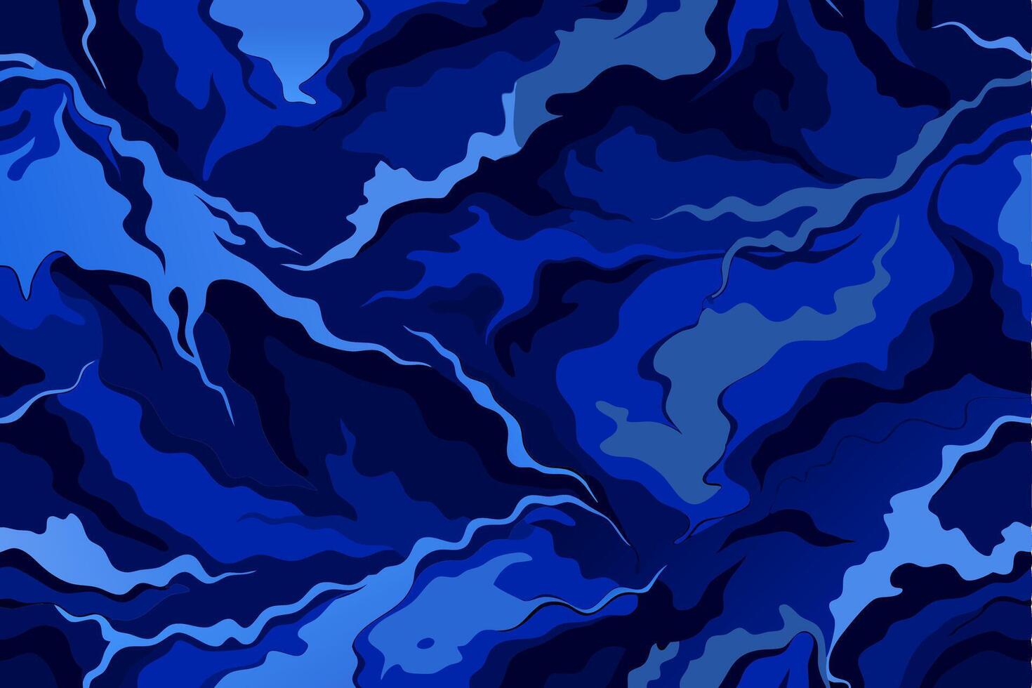 Seamless marble pattern in blue. illustration for premium background, wallpaper, packaging and digital design. vector