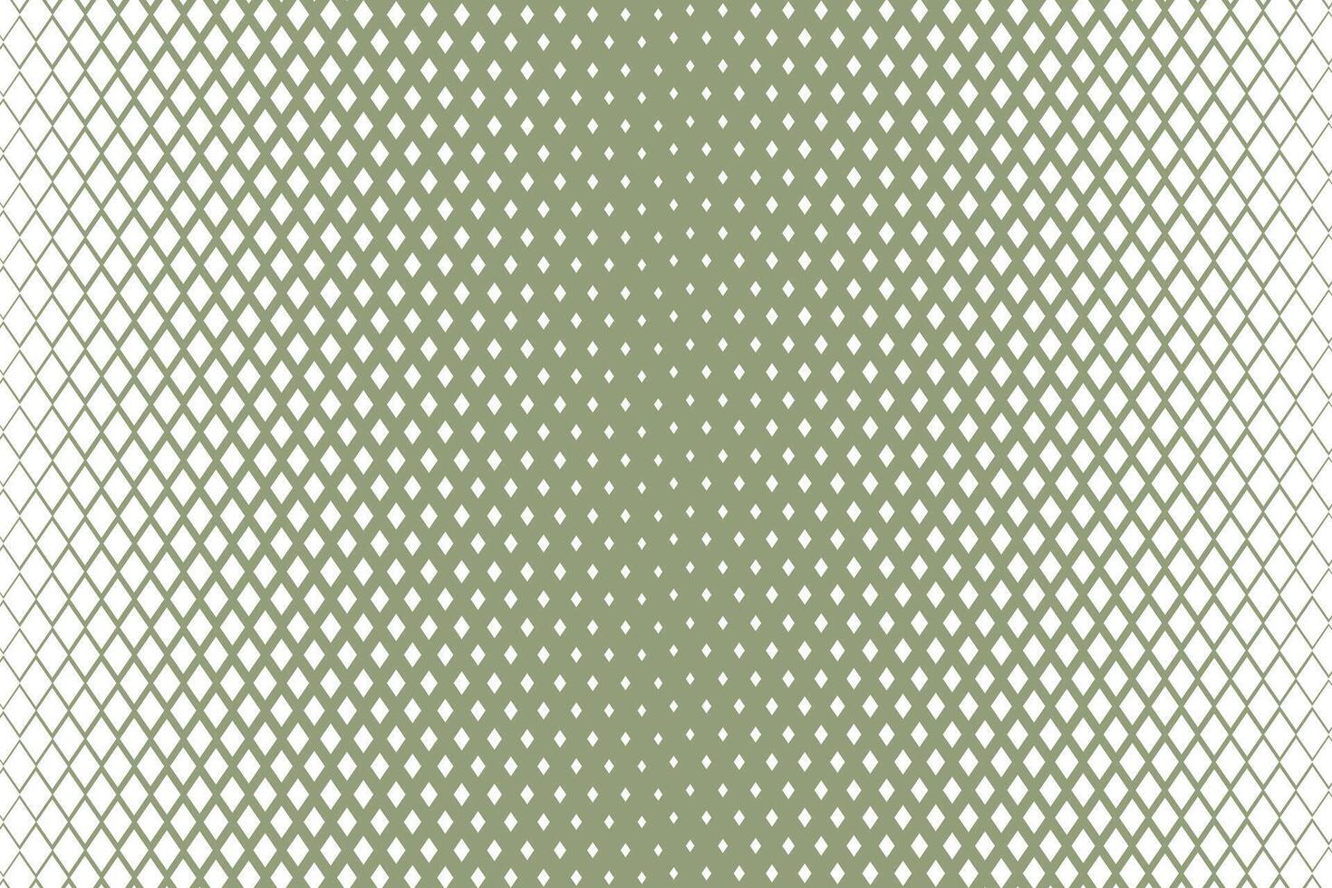 simple abstract white color square half tone blend pattern on ancient olive color background vector