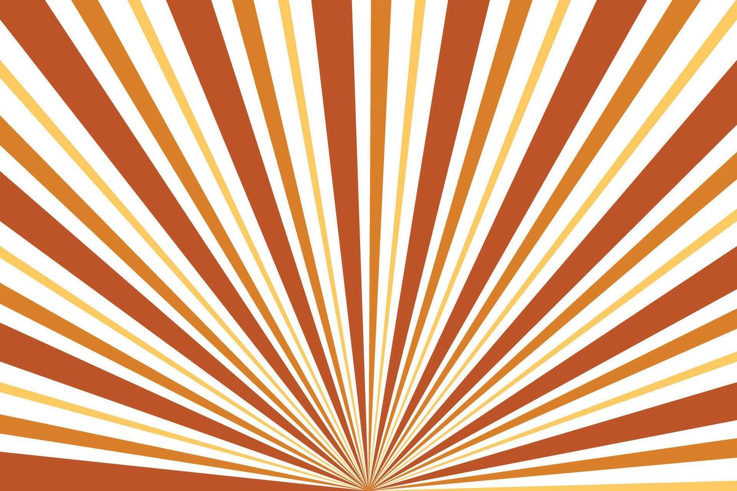 simple abstract lite dark orange brown cream color sunburst line pattern sunburst rays background a white background with a star that can be used as a background or texture retro sunburst vector