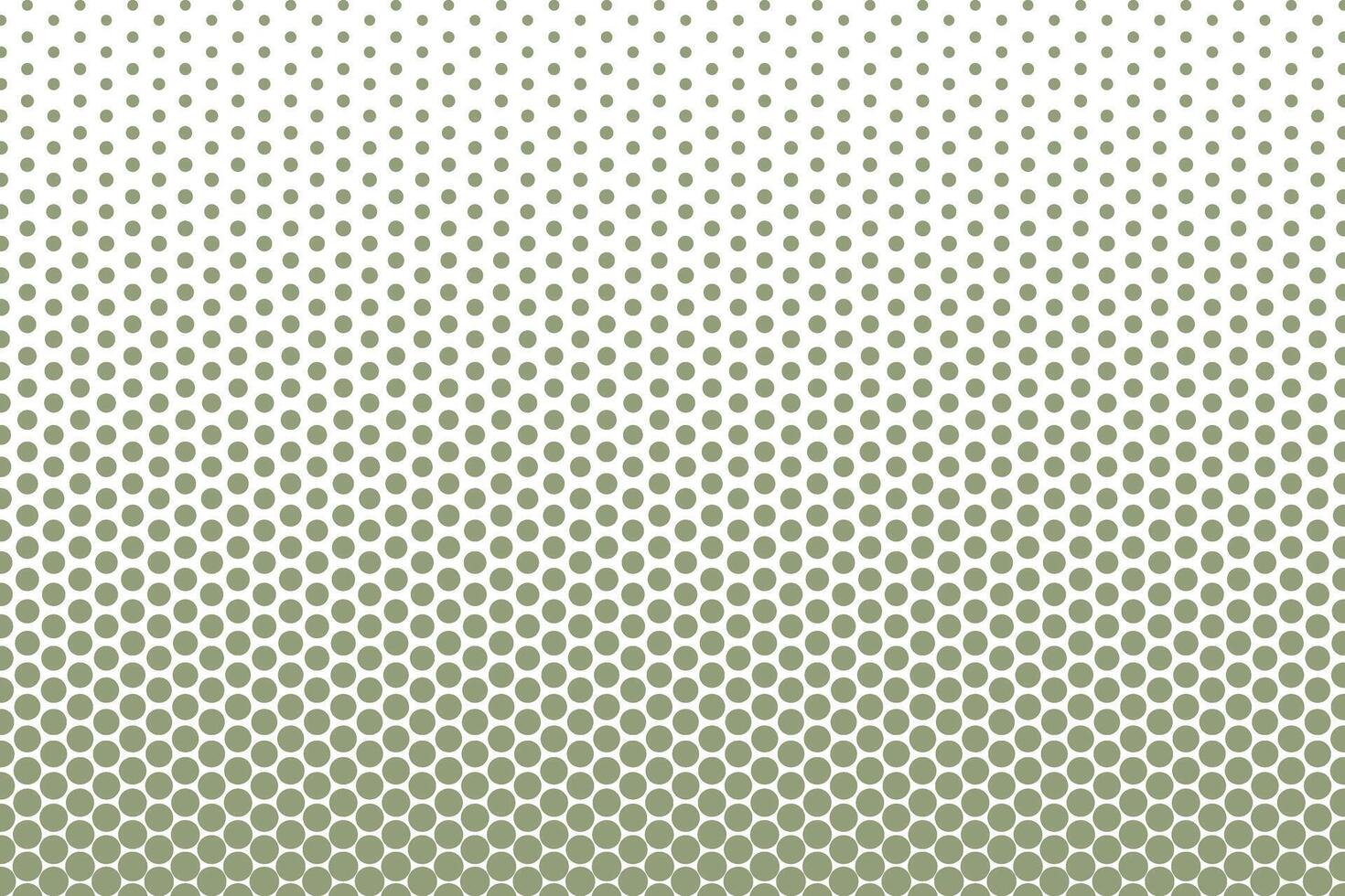 simple abstract ancient olive color small polka dot half tone blend pattern vector