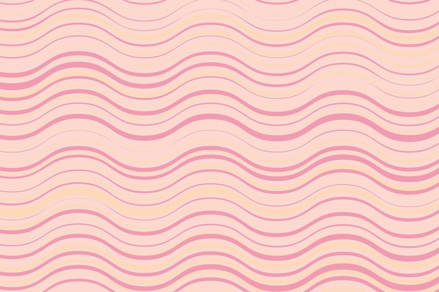 simple abstract soft light color thin to thick smooth zig zag line pattern vector