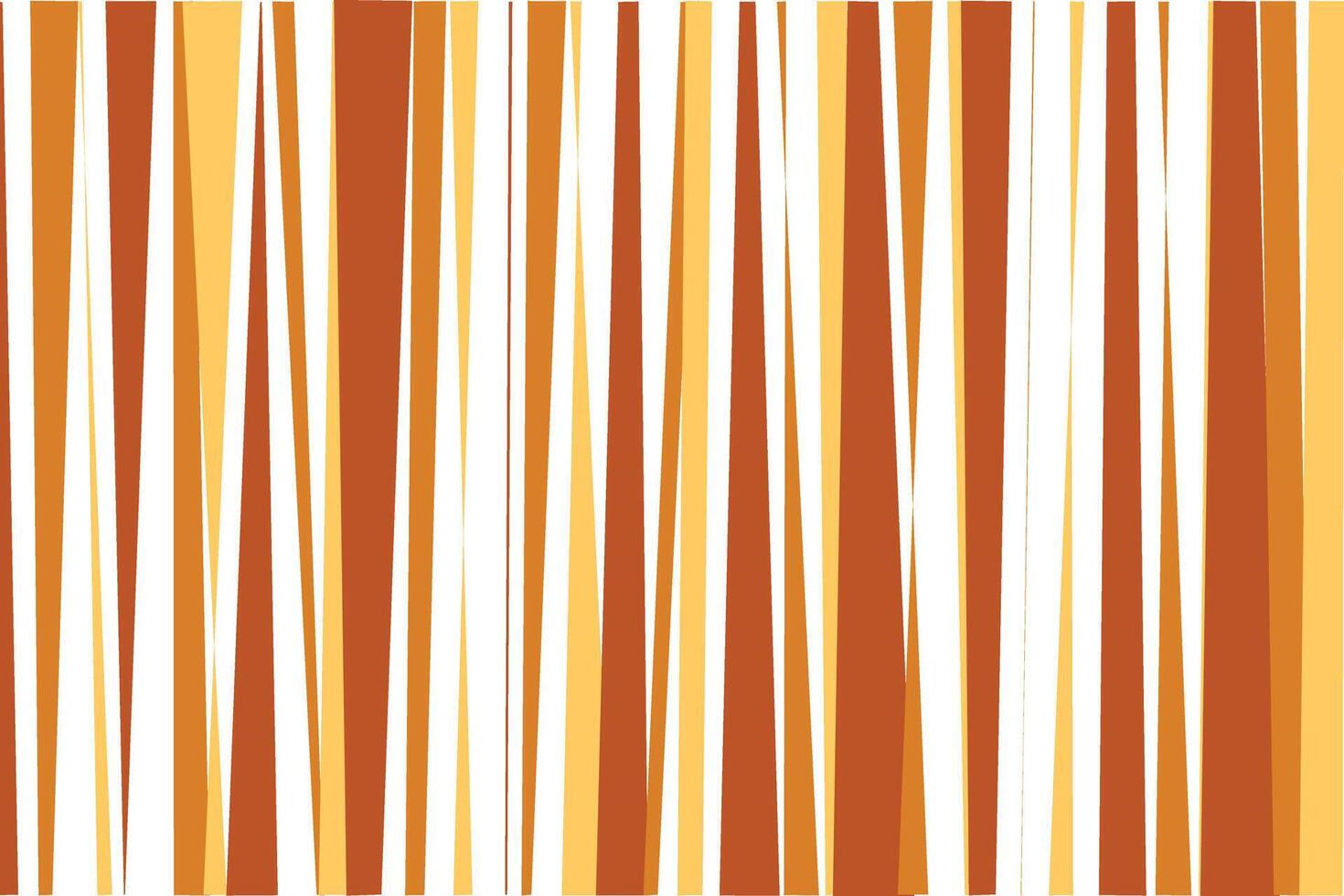simple abstract lite dark orange brown cream color vertical thin to thick line pattern abstract vertical stripes in warm colors vector