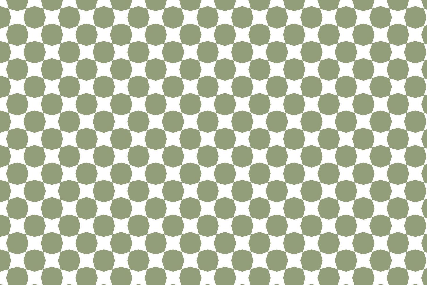 simple abstract white color star geometric creative pattern on ancient color background olive green geometric dot grid for presentations vector