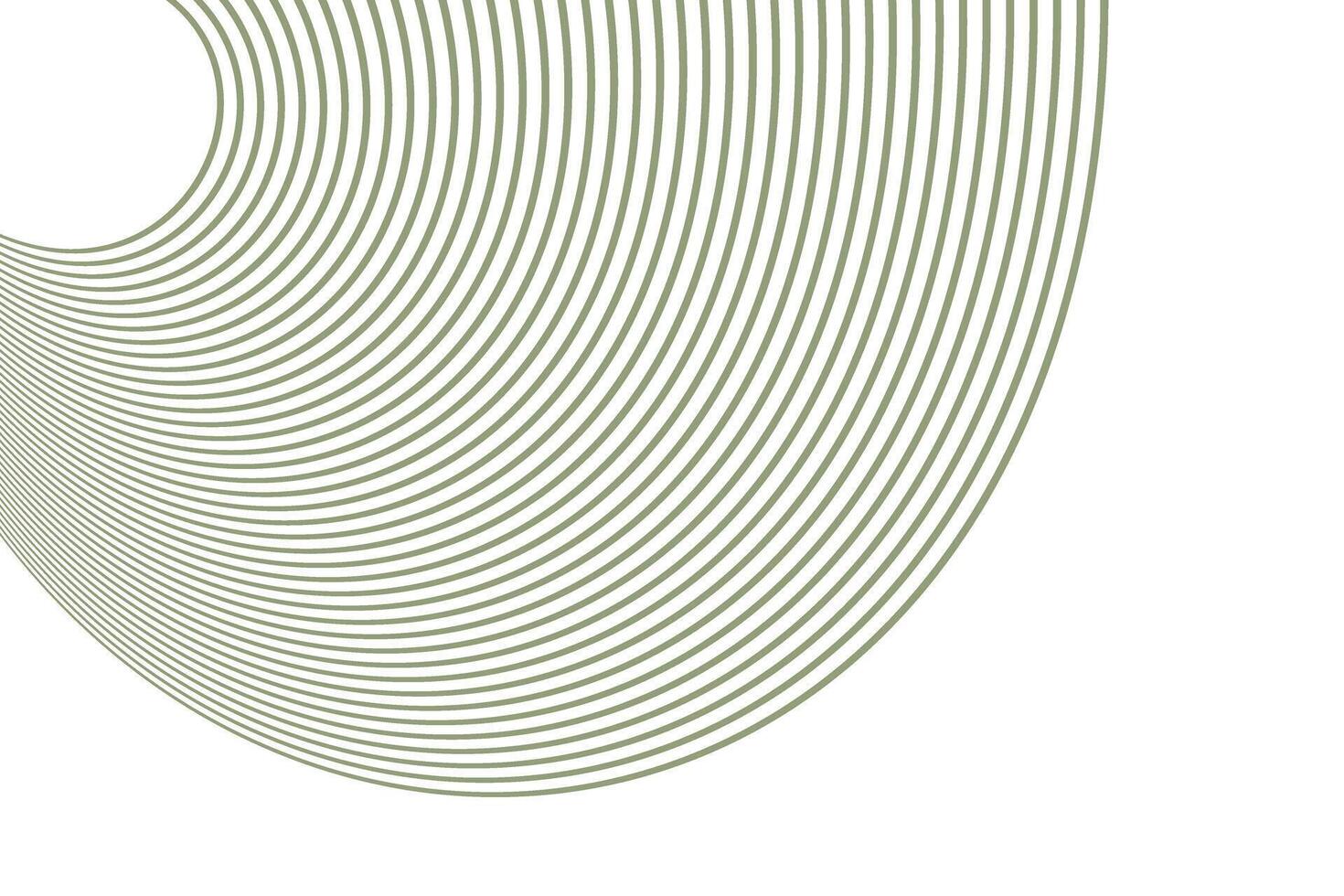modern simple abstract ancient color vertical creative geometric wavy thin line pattern a large abstract illustration of a spiral with lines olive green concentric arcs vector