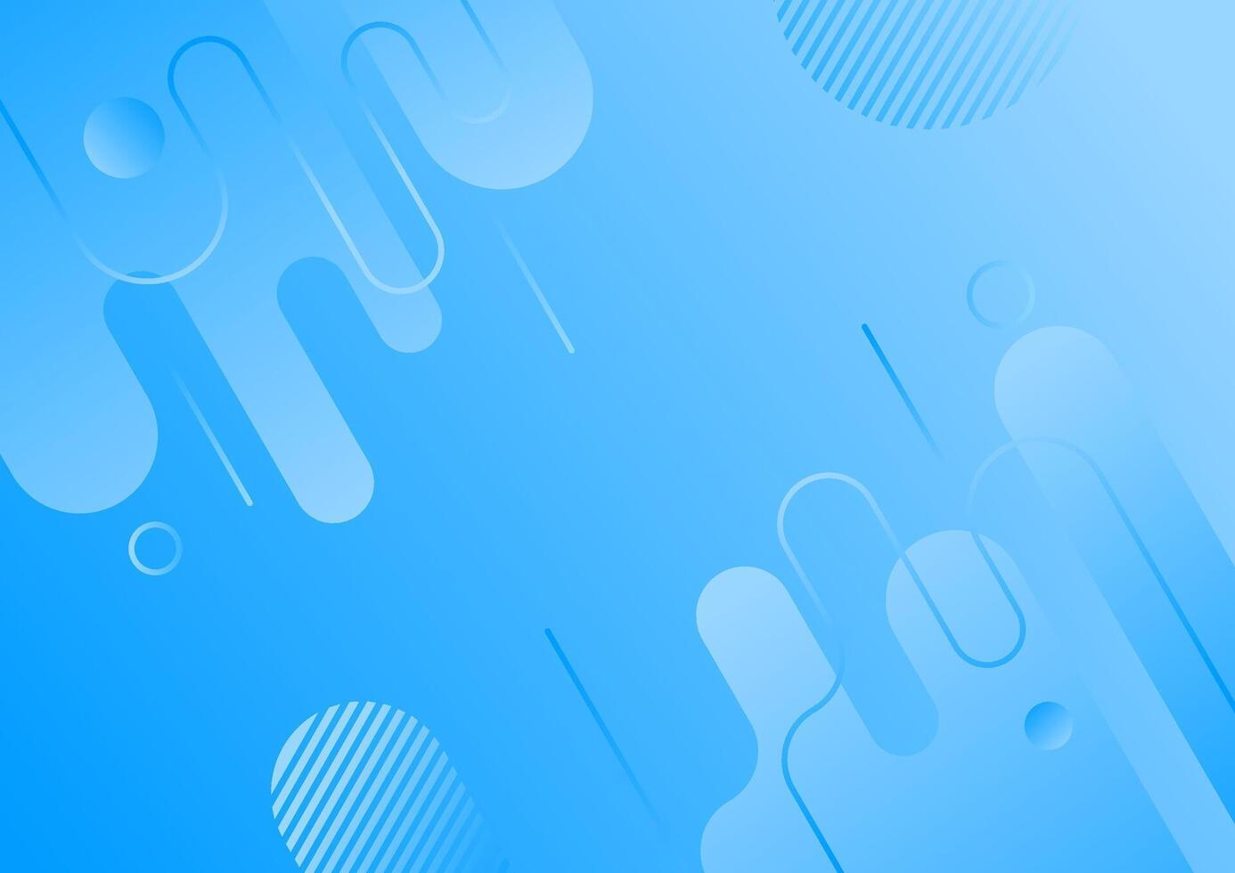 abstract blue gradient background with geometric shape vector