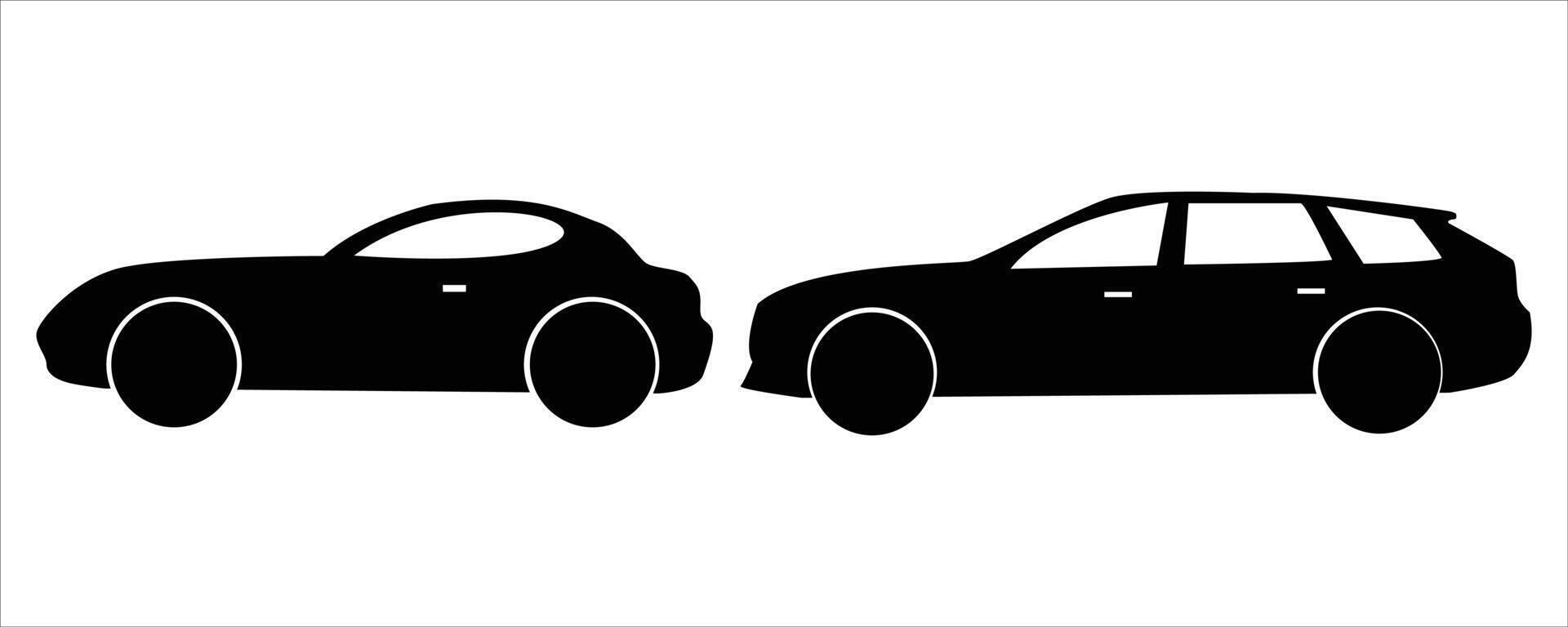 set of cars Illustration vector