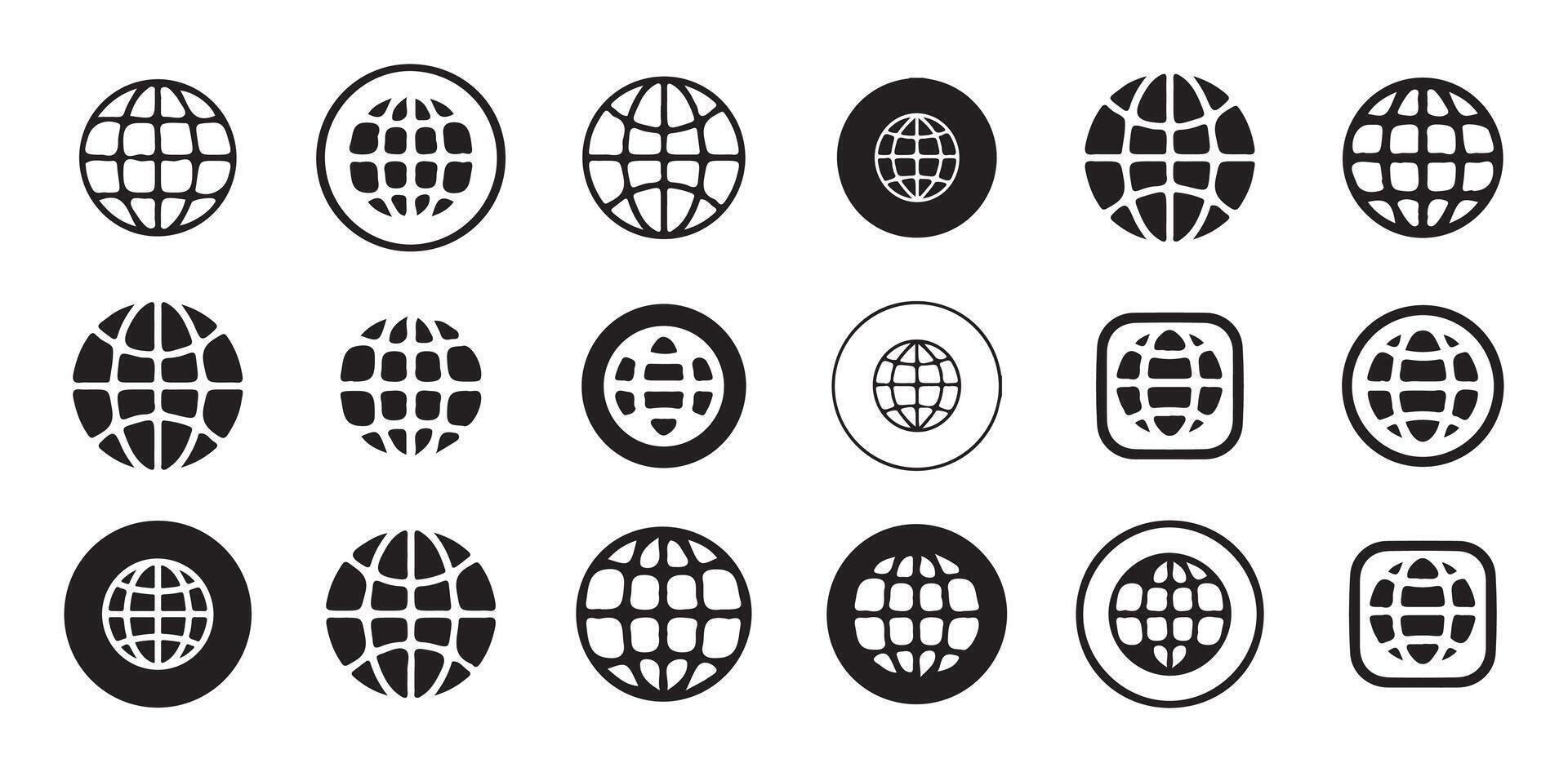 website icon. internet sign vector