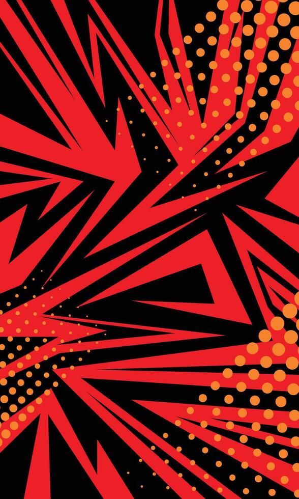 Abstract geometric red stripes textured background for sublimation jersey vector