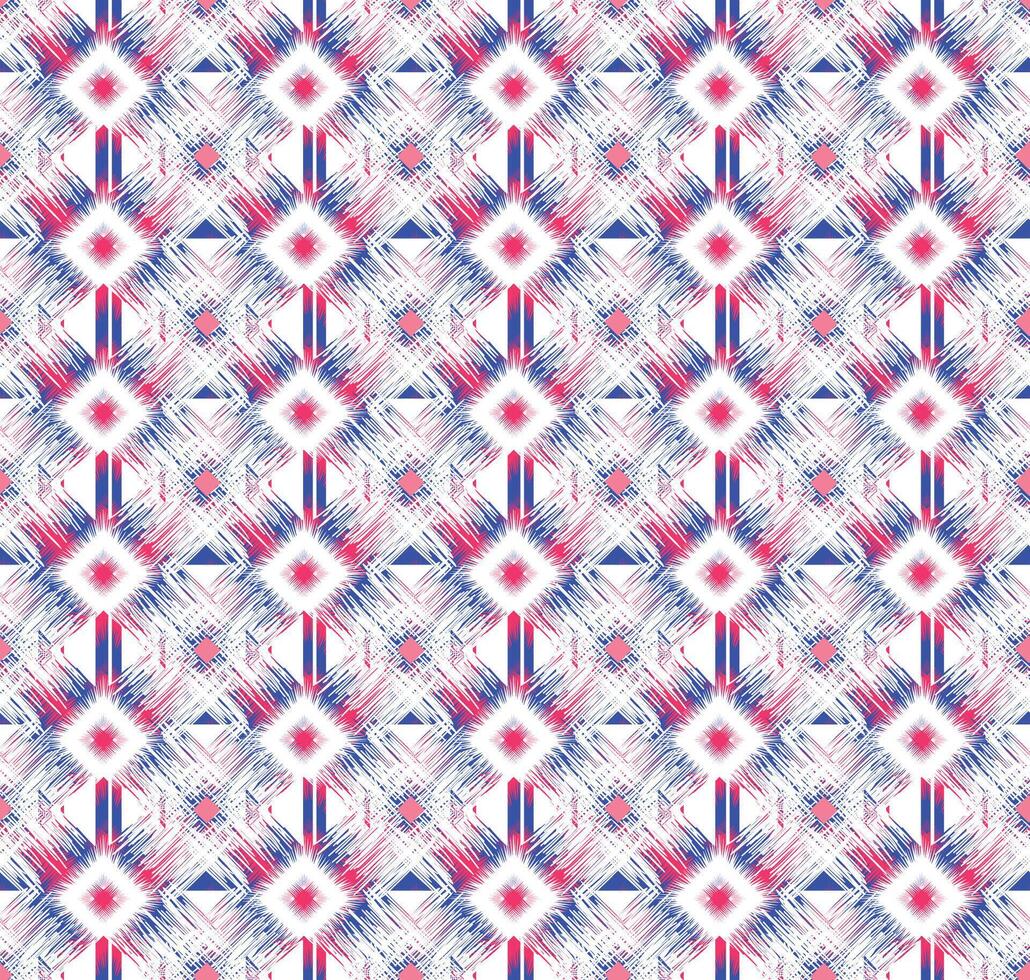 Minimal ripple line abstract seamless pattern with geometric diagonal ornament. vector