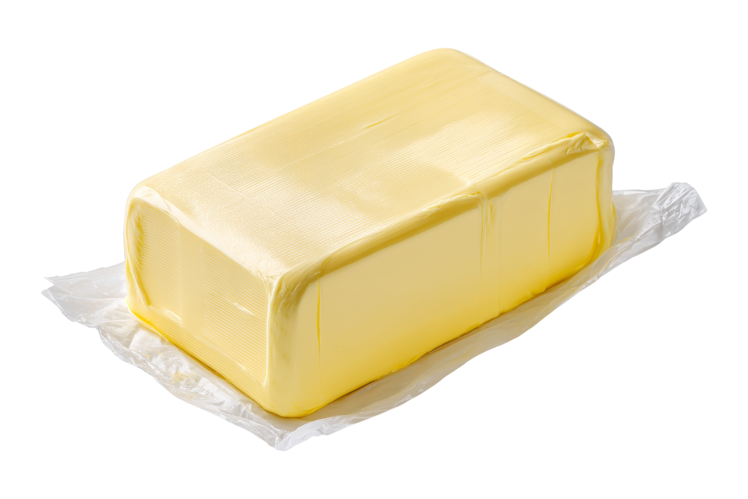 Butter block preparation in kitchen png
