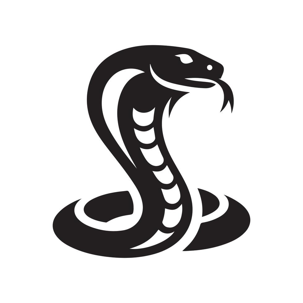 Mamba Snake Reptile Art vector